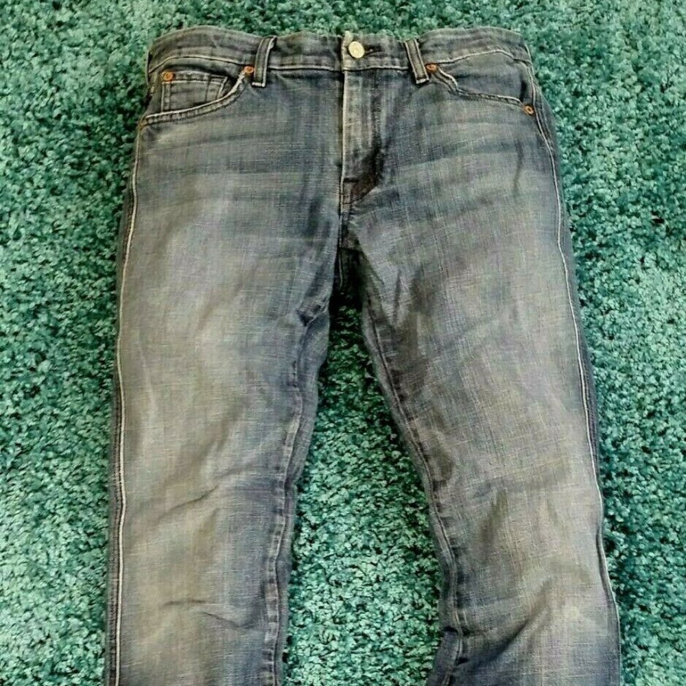 7 For All Manking "A" Pocket Boot Cut Jeans, U130j055u